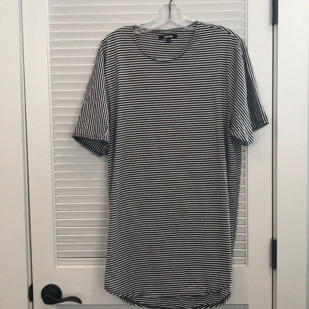 Striped black and white Cotton Tunic